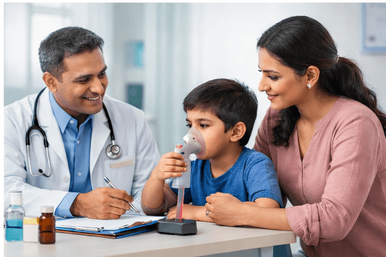 Asthma treatment at SRC Hospital